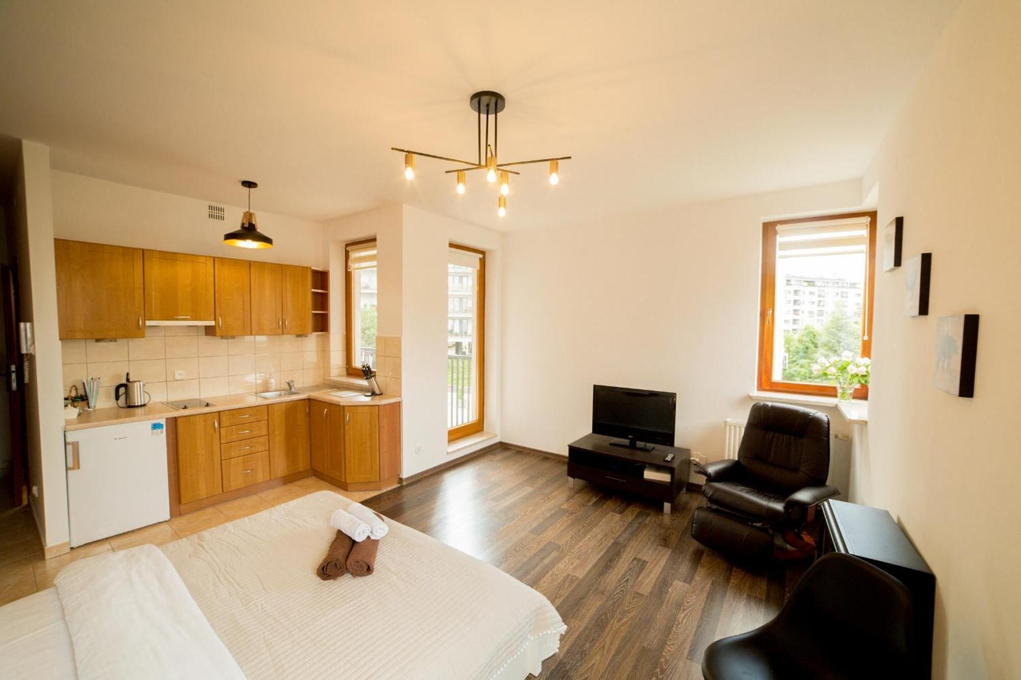 Modern Relax Apartments Varsovia Exterior foto